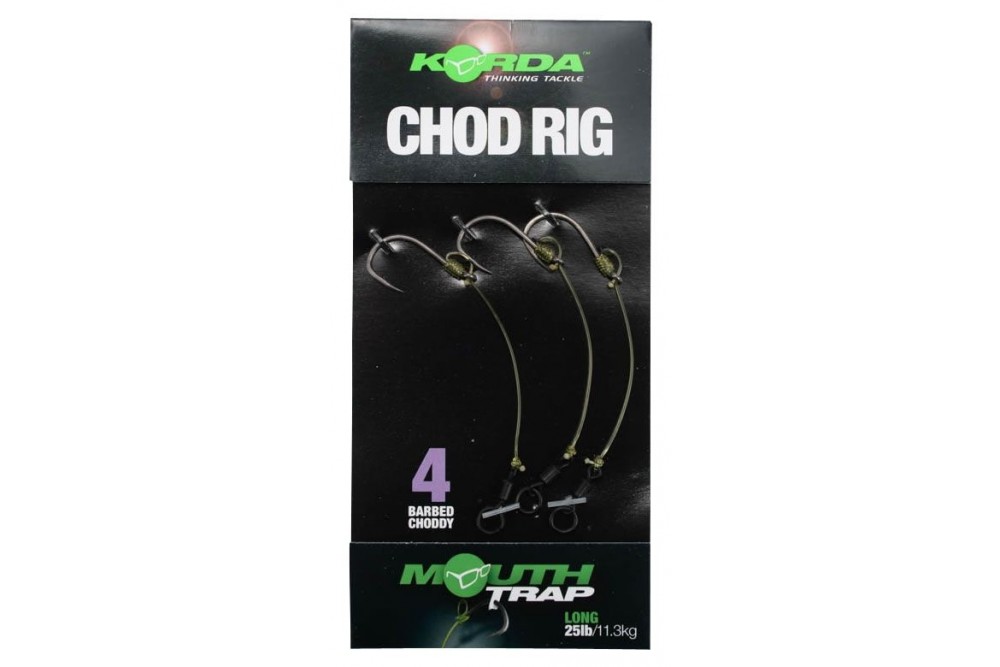 Korda Ready Tied Chod Rigs Long Barbed