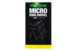 Korda Micro Rig Ring Swivels - Large